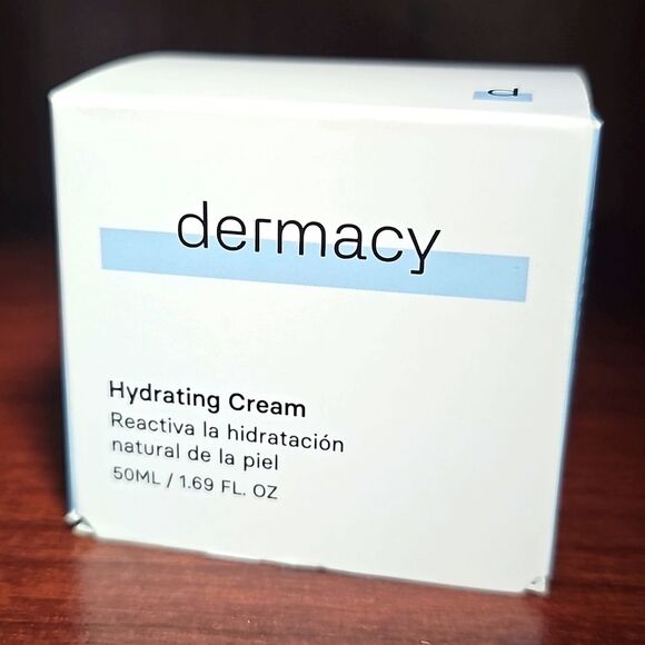 NWT Dermacy Hydrating Cream 1.69 FL. Oz Vegan - Picture 1 of 4